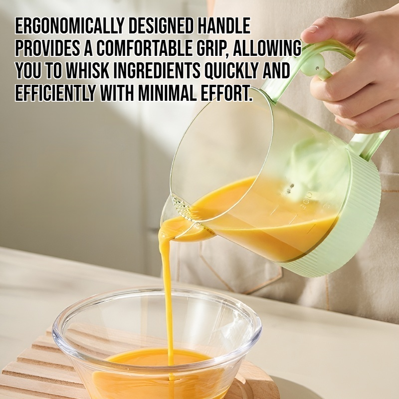 Semi-Automatic Press Egg Beater for quick mixing