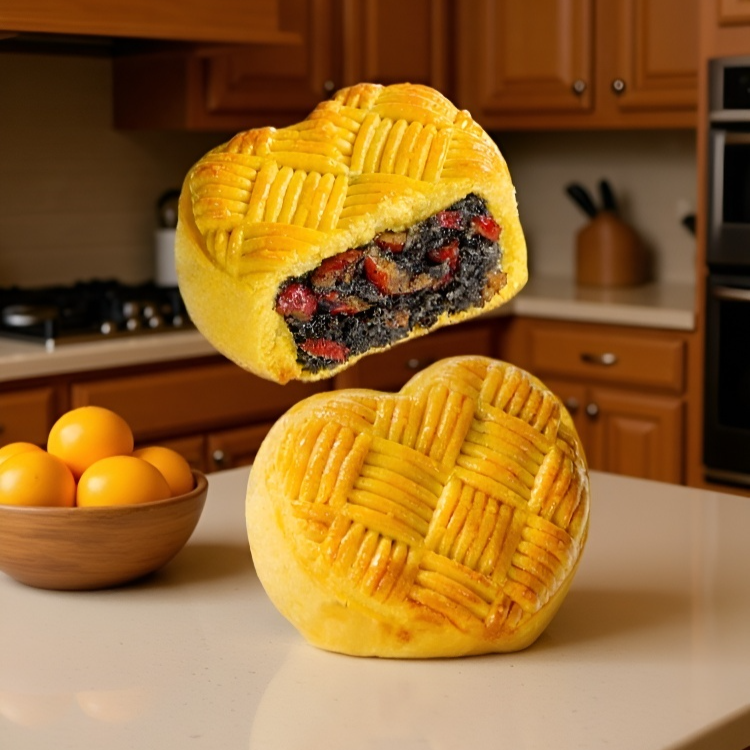 붉은 대추와 파이브 블랙 케이크