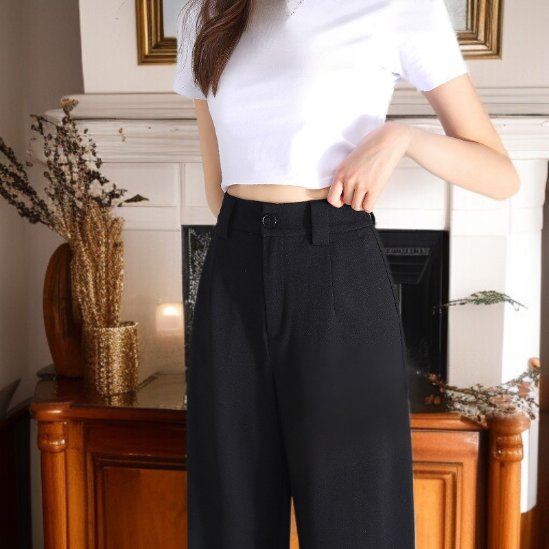 여름 슬랙스 무바지 밴딩 풍선 캐주얼 팬츠녀 무바지 와이드 슬림핏 팬츠