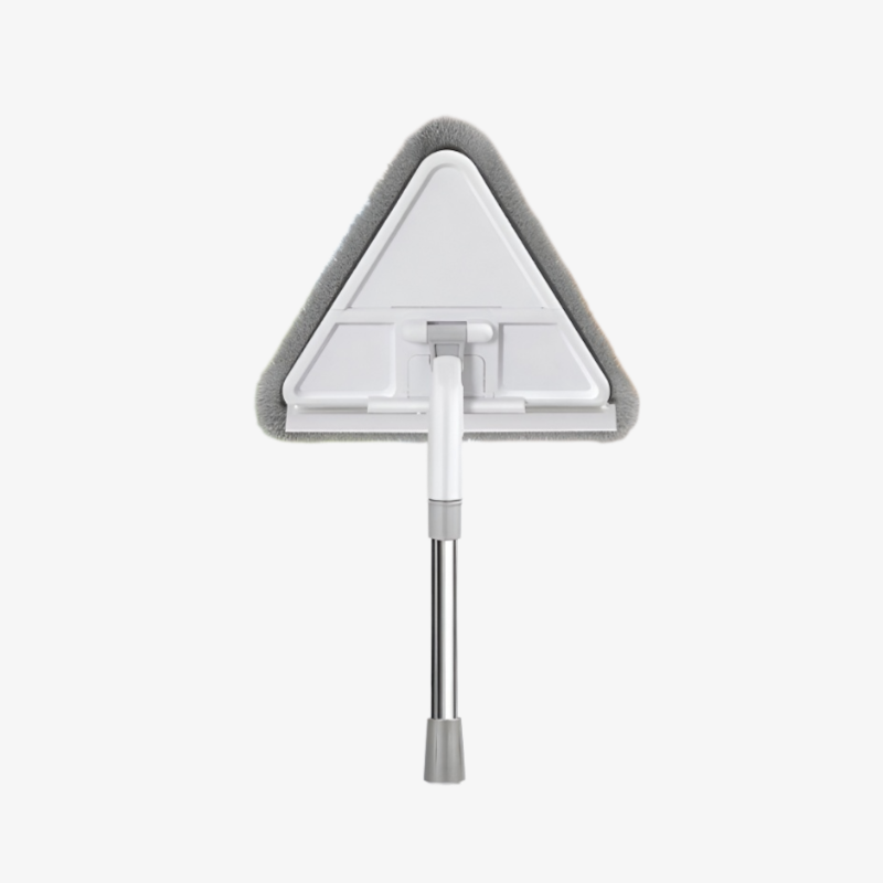 Cleaning tool with extendable pole for ceilings