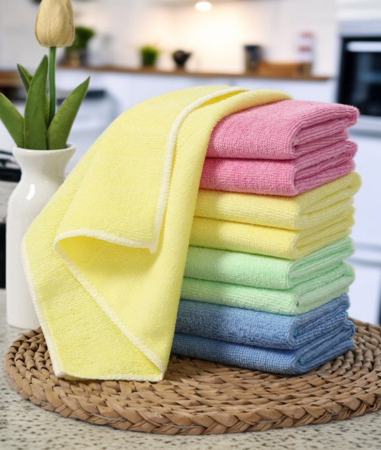 기름기 제거 극세사 행주 상세 이미지