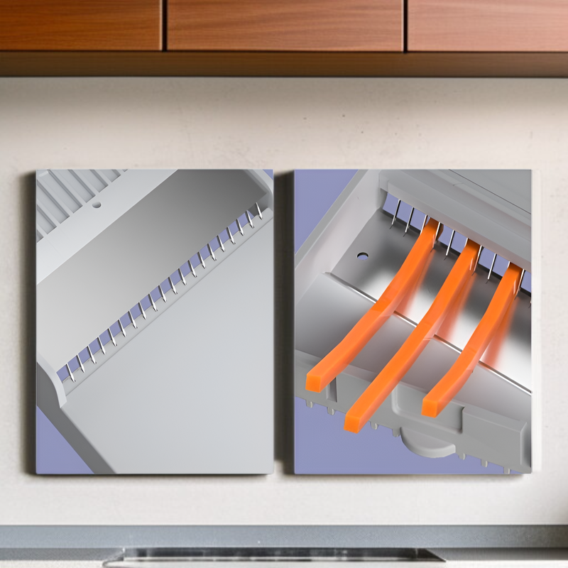 Cortador de verduras multifuncional para cocina, rallador manual de patatas