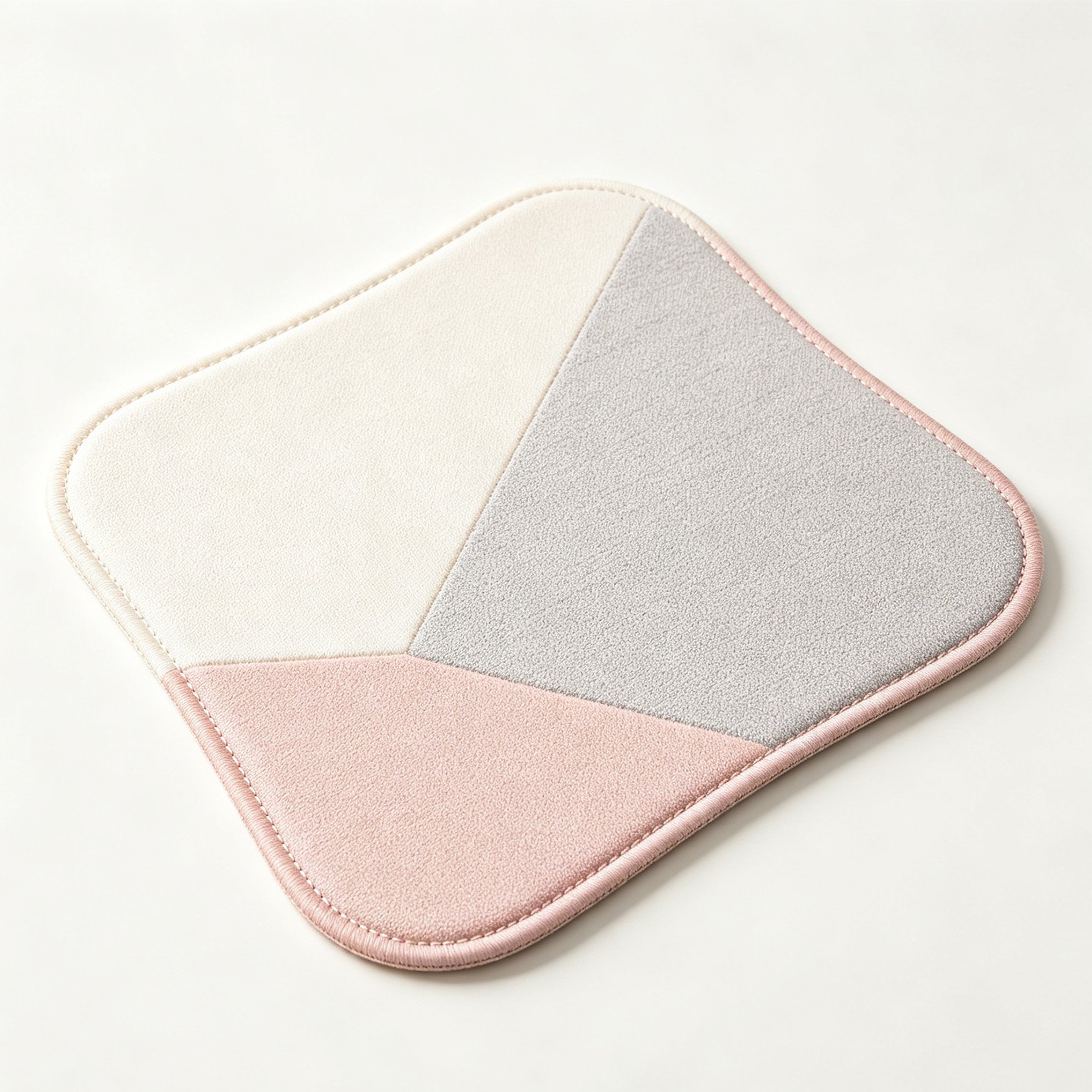 Three-color spliced ​​anti-slip mouse pad