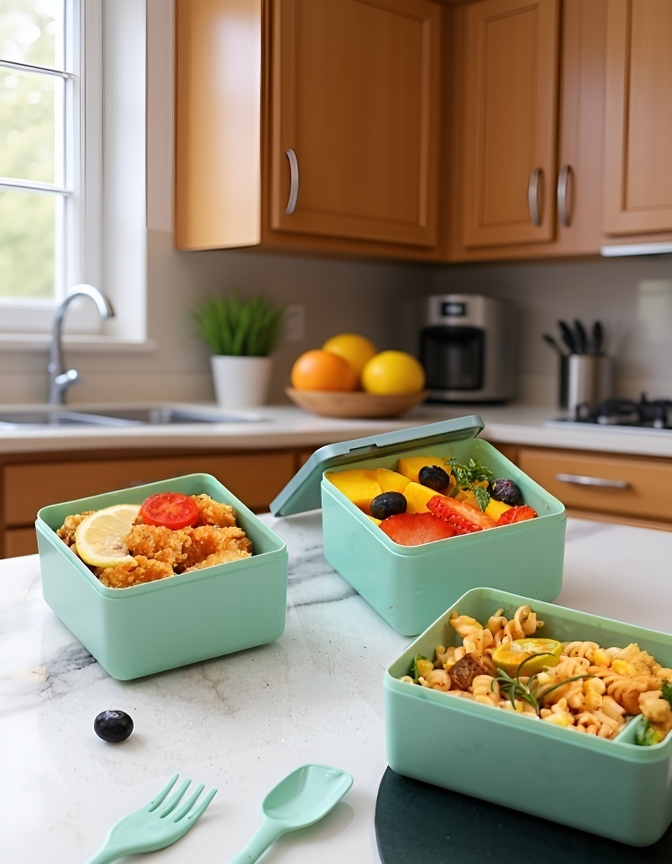 Wiederverwendbare Frischhaltebox für Meal Prep
