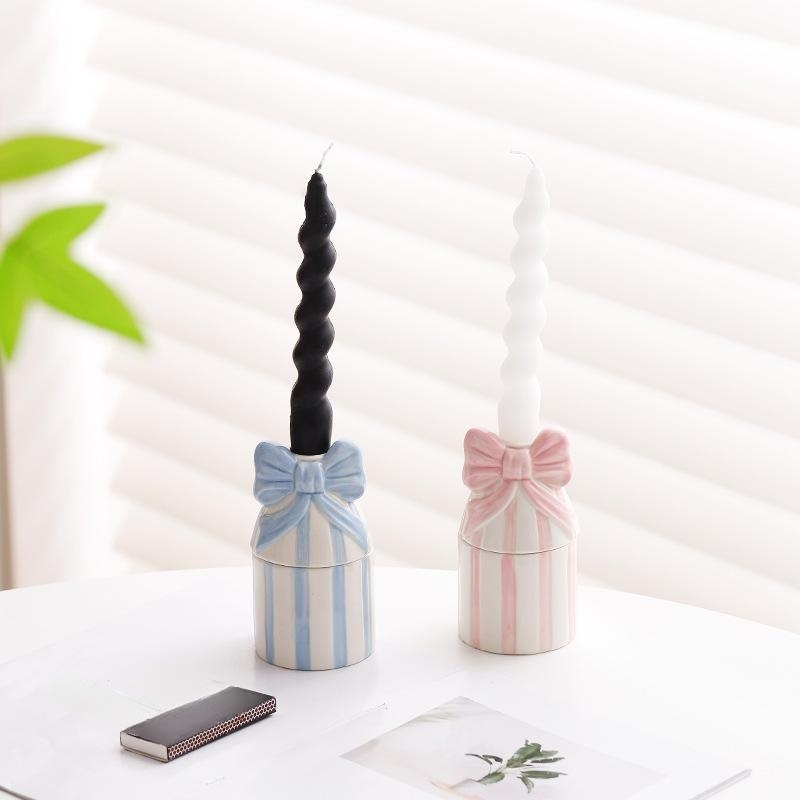 Long pole aromatherapy candle stand