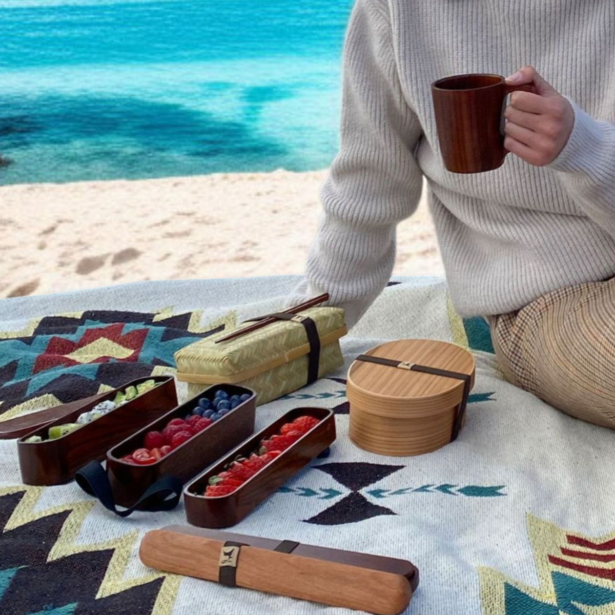 天然環保木材便當盒