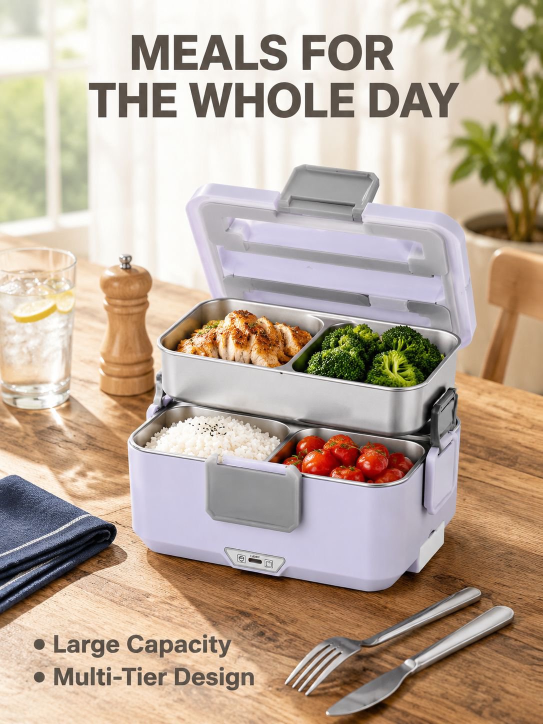 25L electric lunch box