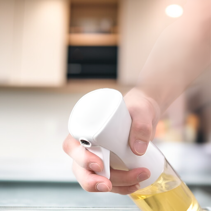 Kitchen Glass Oil Dispenser Spray Bottle Leak-proof Oil Bottle