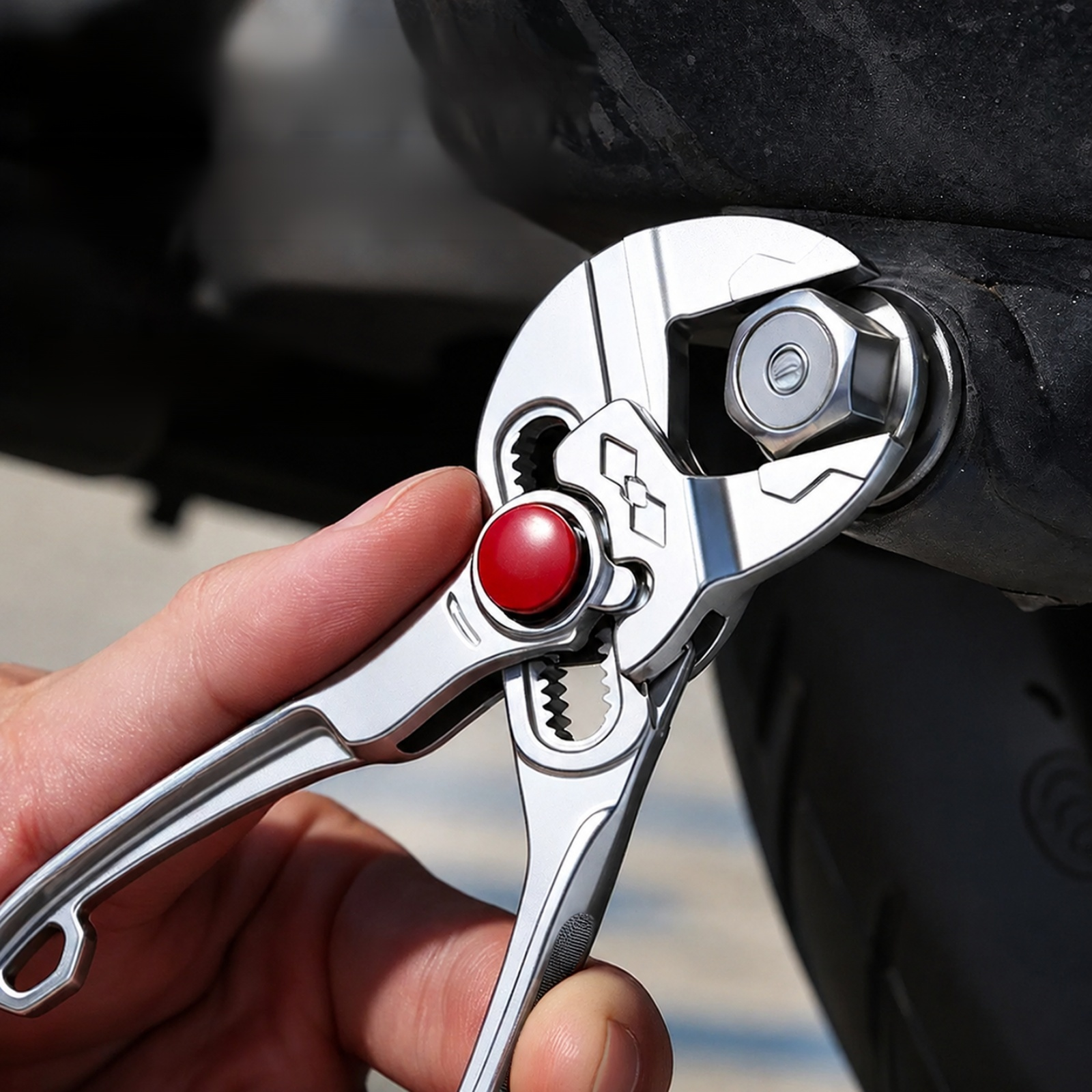 Adjustable mini water pump clamp