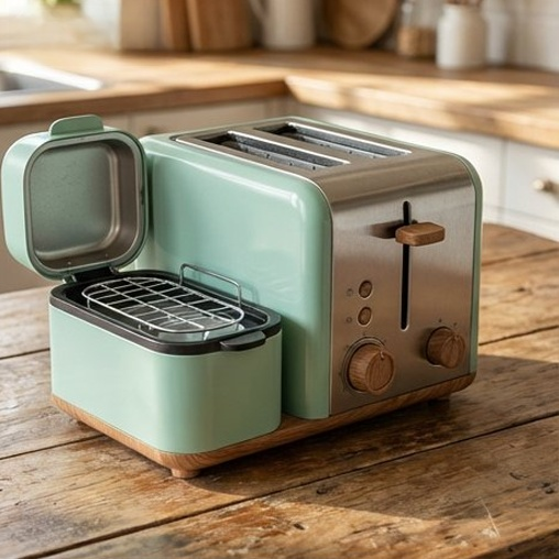 เครื่องทำอาหารเช้าอเนกประสงค์ 