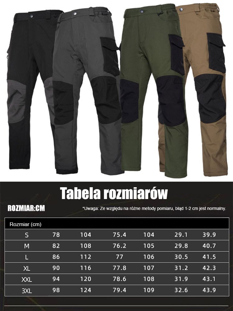 【Outdoor Governor Exclusive】Funkcjonalne spodnie taktyczne typu softshell