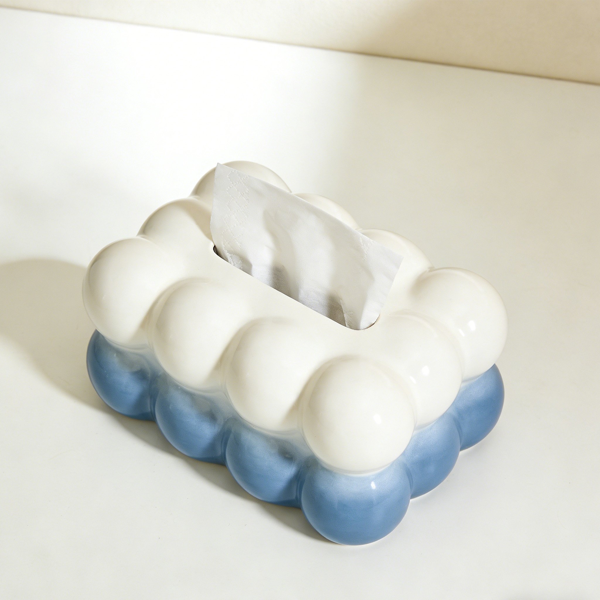 가정용 플라스틱 티슈 보관함 4종 세트