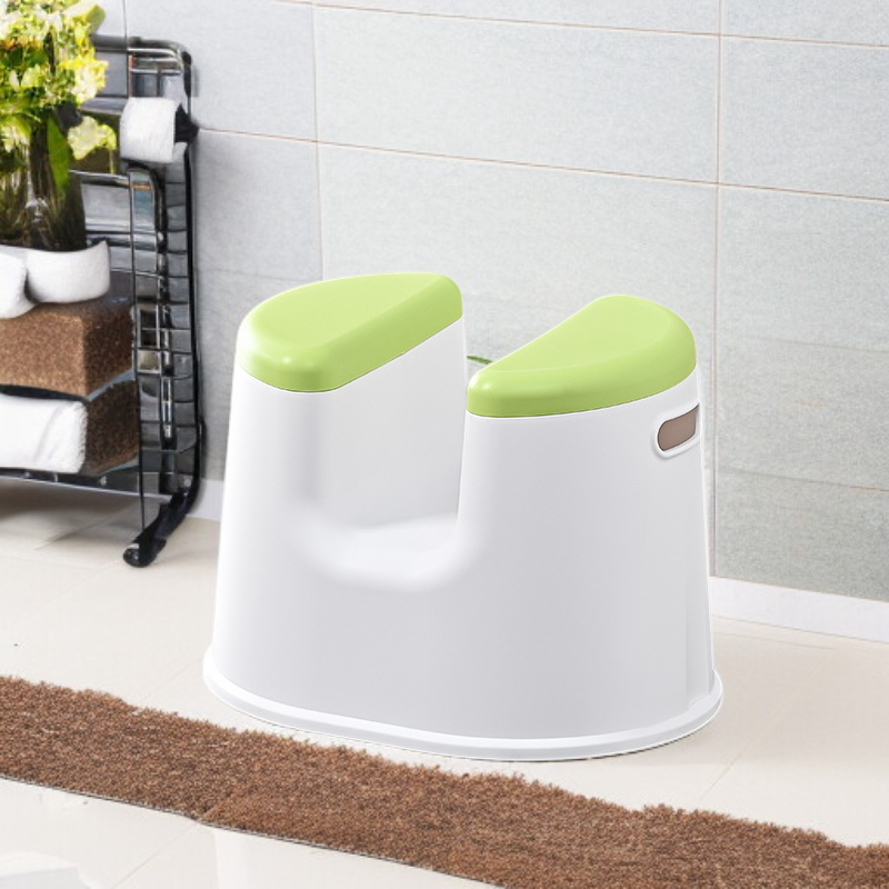 Ergonomic bathroom stool design for home comfort