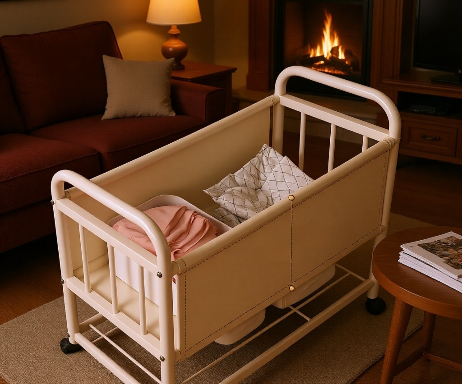 Cesta de ropa sucia fácil de transportar