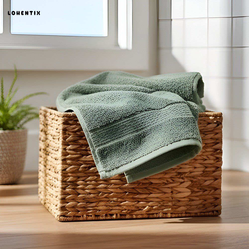 Antibakteriální bavlněný ručník na mytí obličeje, nelíná se（5 kusů pro dospělé）