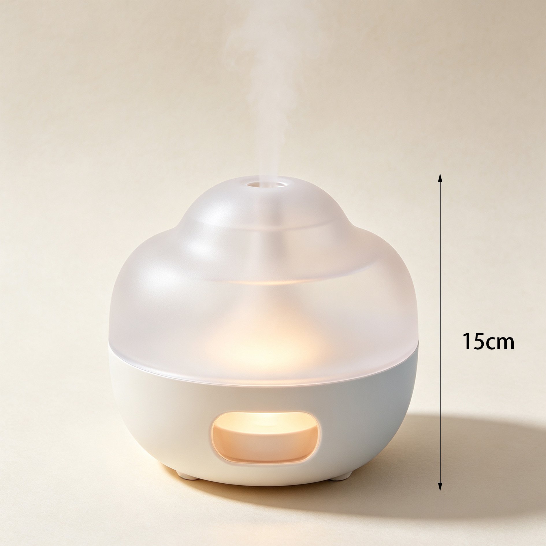 Easy-to-use humidifier with one-button control
