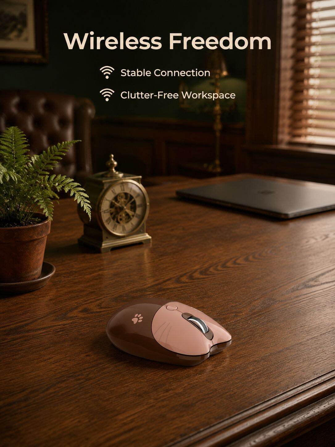 Portable Silent Wireless Office Mouse