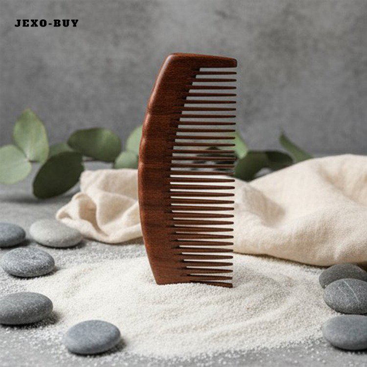 หวีไม้จันทน์ป้องกันผมร่วง