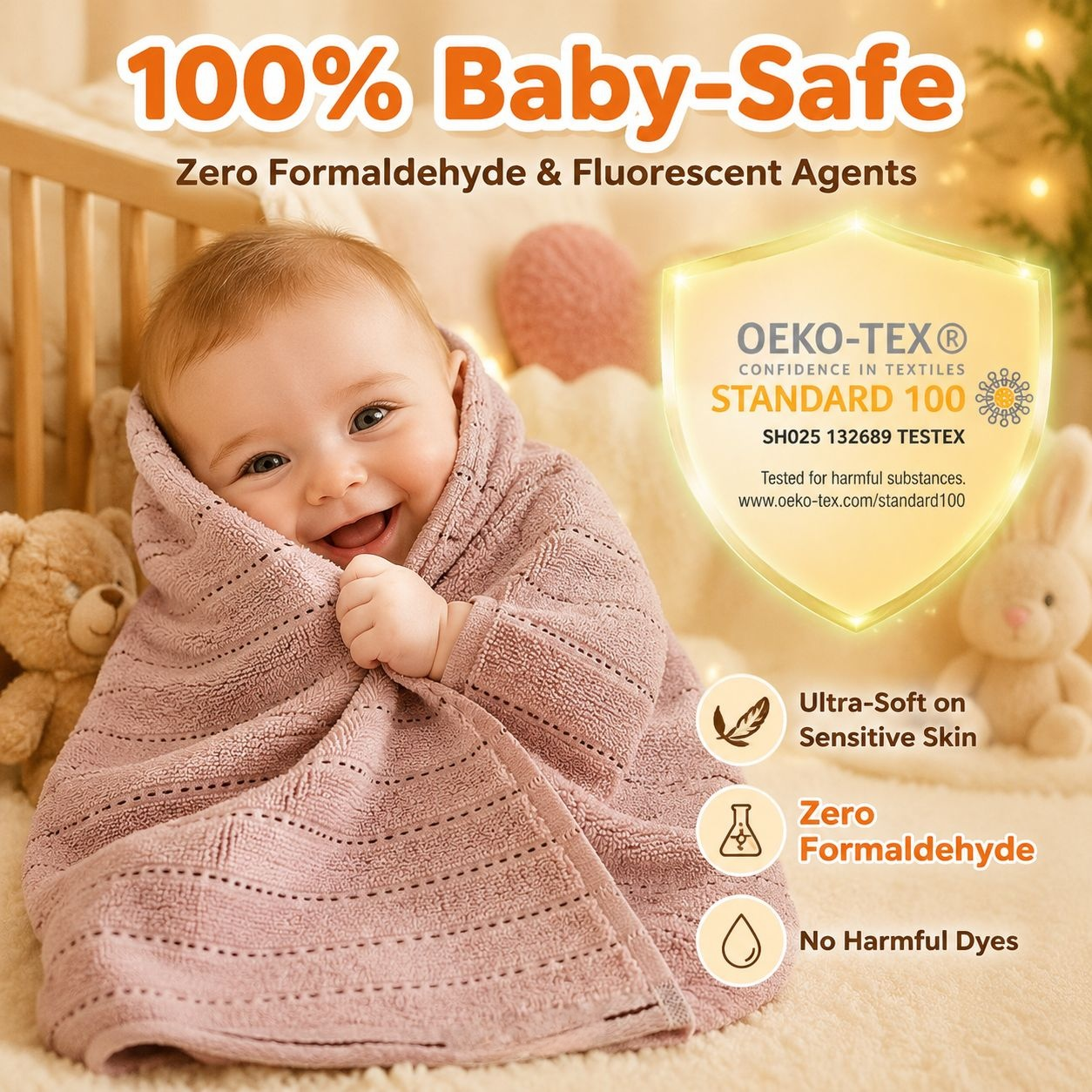 Thick and Soft Pure Cotton Household Towel
