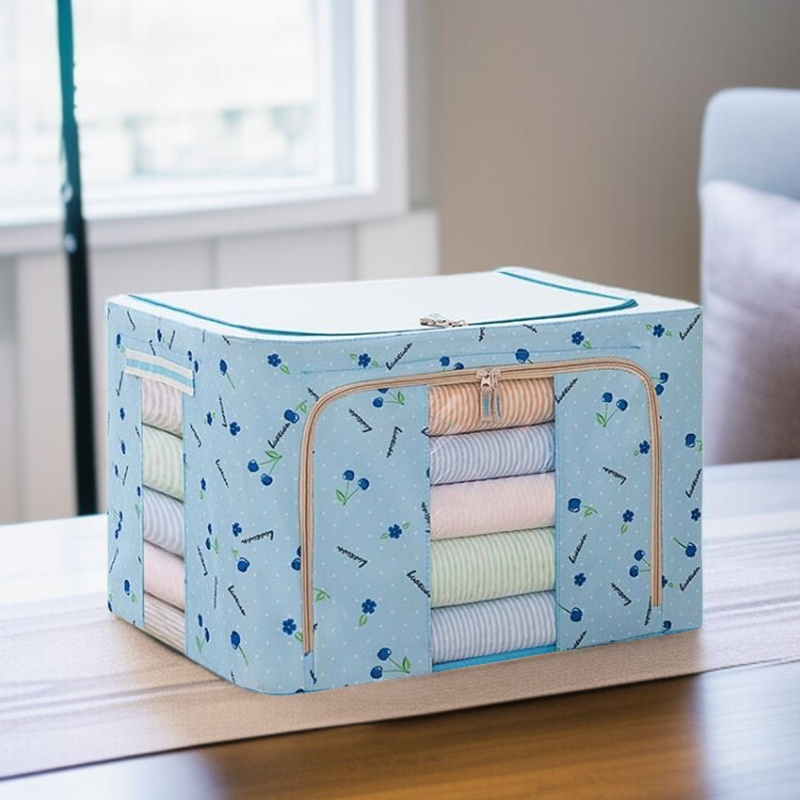 가정용 수납함 접이식 백납장 의류 정리함 이불 수납함 가정용 옷장 수납