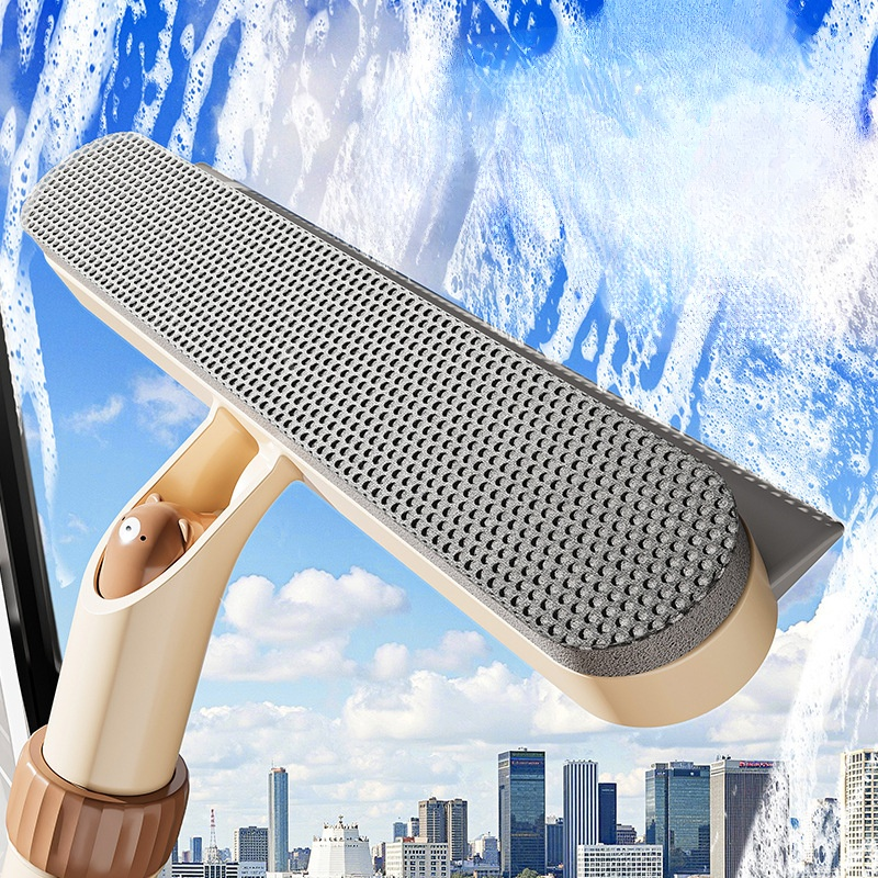 Extendable Liquid Glass Squeegee, Household Cleaning Tool