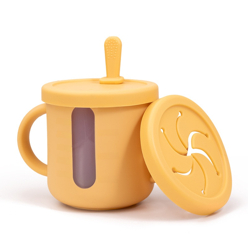  防摔透明刻度雙耳設計