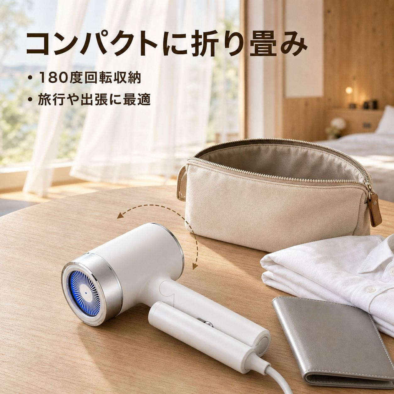 折りたたみ式家庭用高速ドライヤー 旅行携帯設計