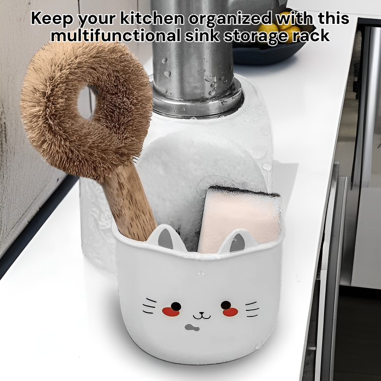 Multifunctional Kitchen Sink Storage Draining Rack