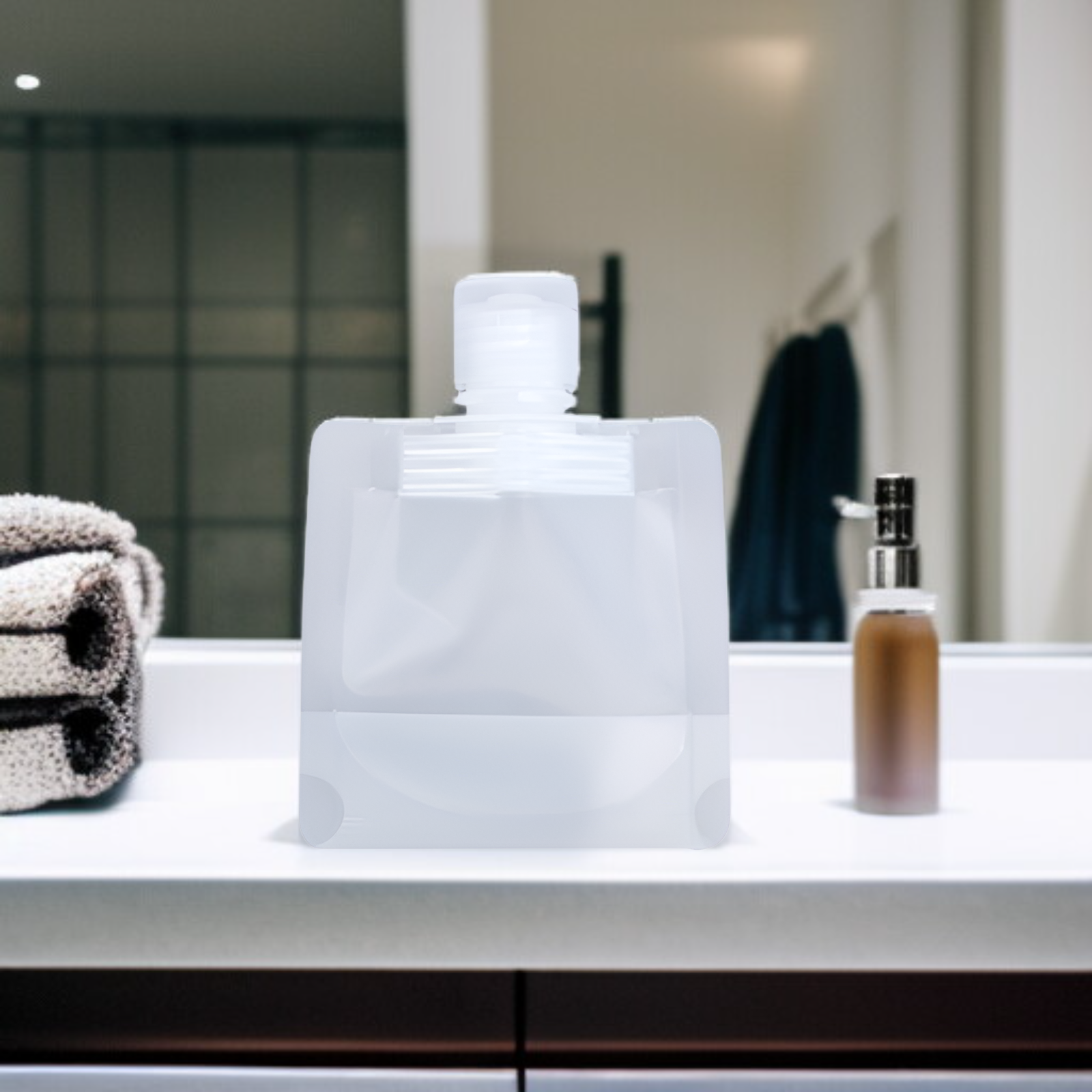 携帯用透明ローションバッグ