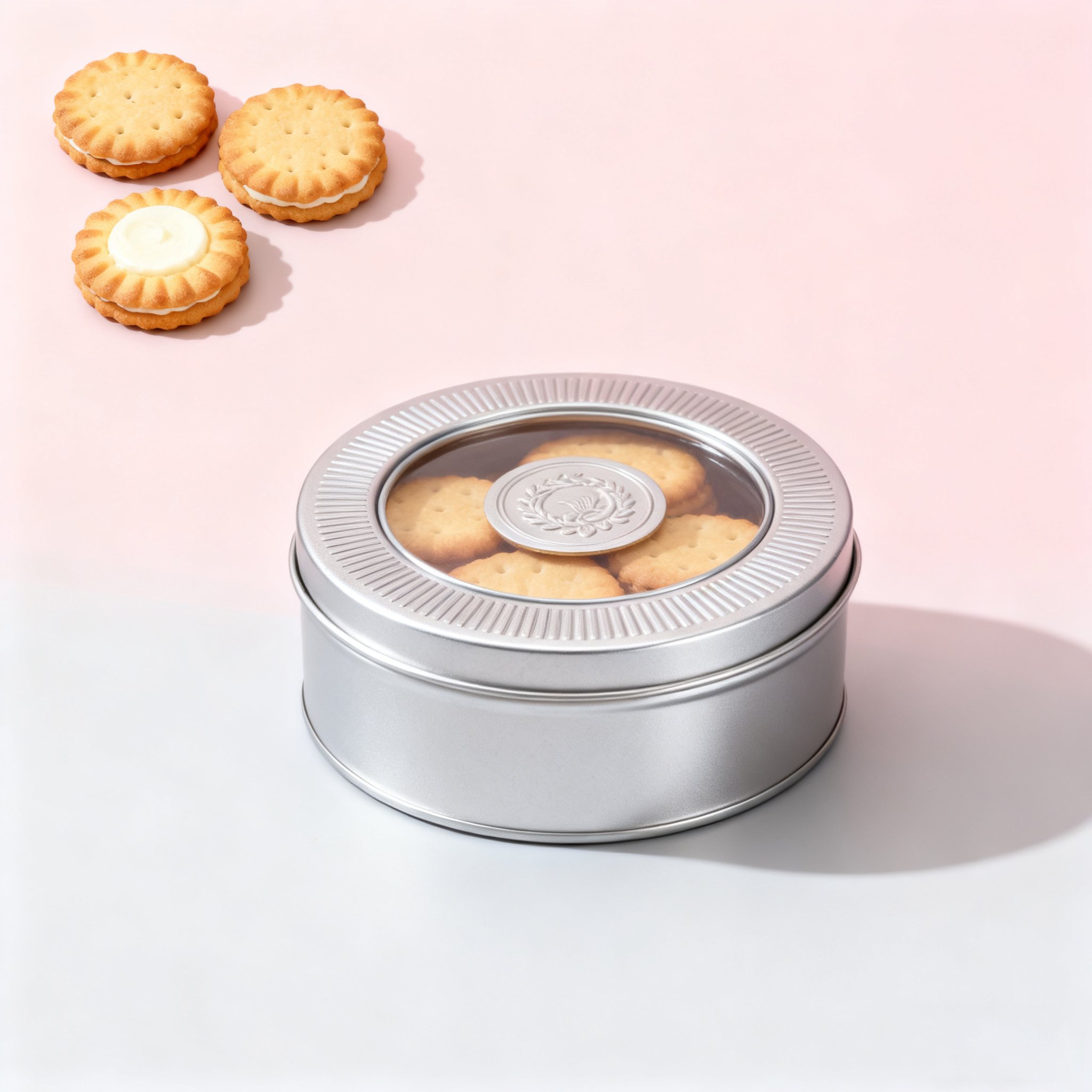 달콤한 레몬 크림 샌드위치 쿠키