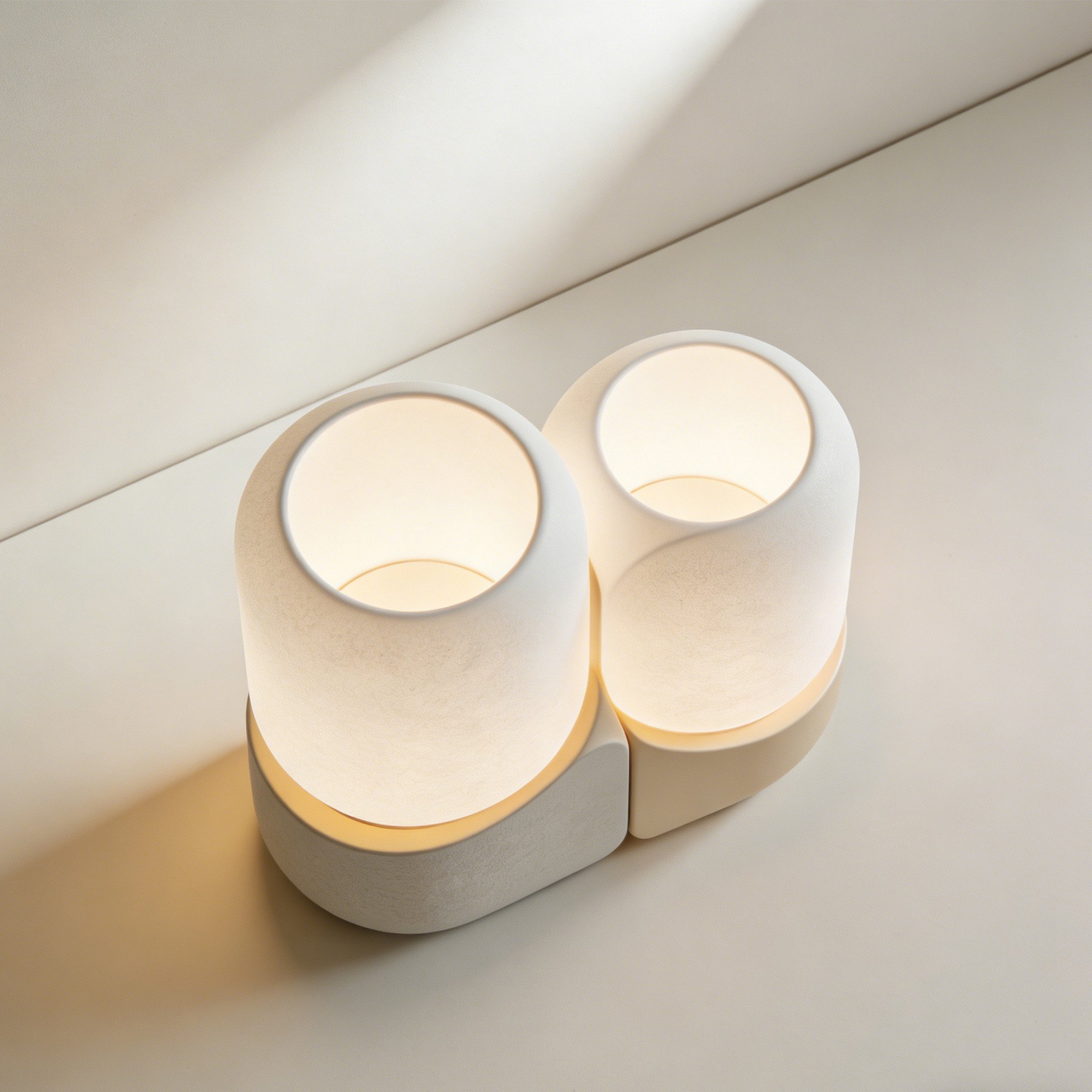 듀얼 조명 헤드 각도 조절 기능