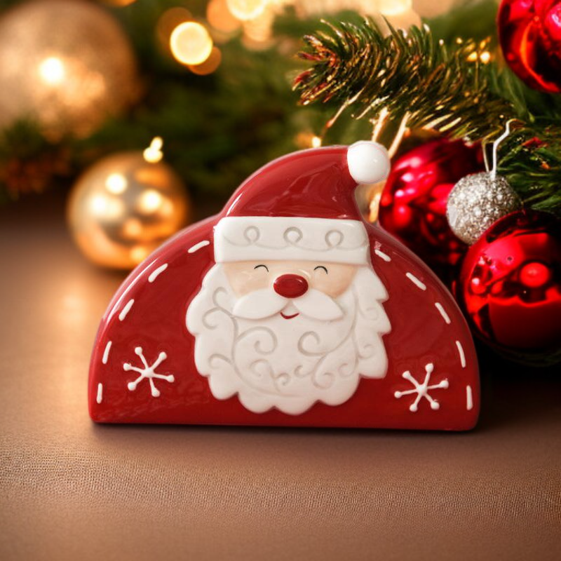 만화가 새겨진 크리스마스 티슈 홀더