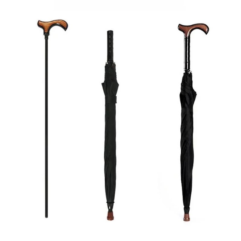 다기능 미끄럼 방지 노인 지팡이 야외 파라솔