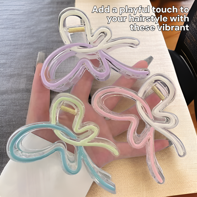 Sweet Versatile Colorful Hair Clip Shark Hair Accessory