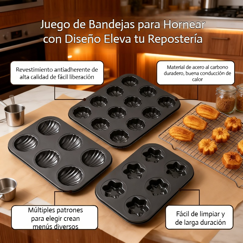 Bandeja de horneado doméstica de grosor reforzado