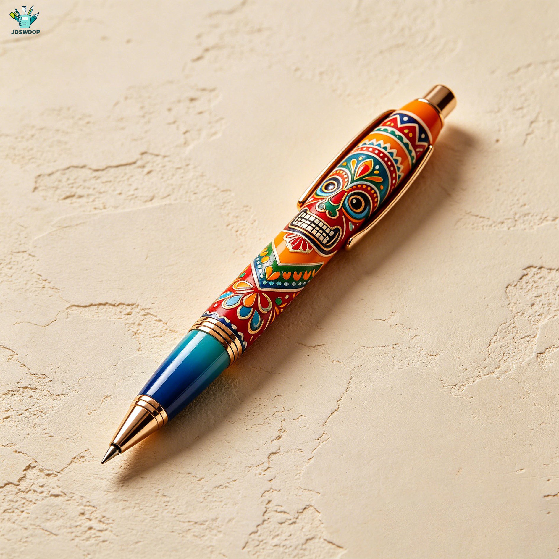 Bolígrafos de colores variados en paquete de 5 unidades