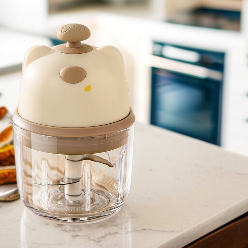 가정용 라디오 마늘 다지기 주방 이유식 마늘 믹서기 마늘 타작기 마늘 압착기