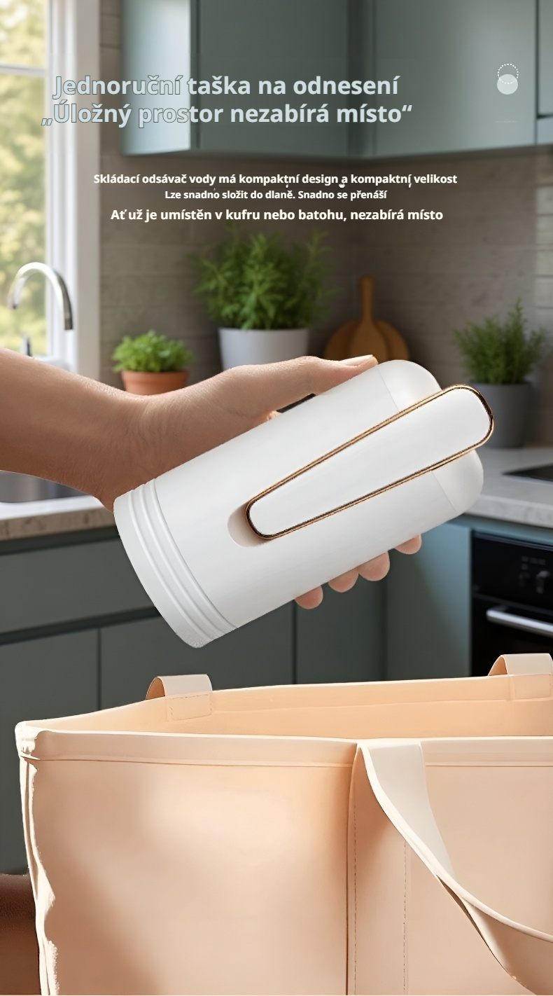 Snadná instalace domácího dávkovače vody