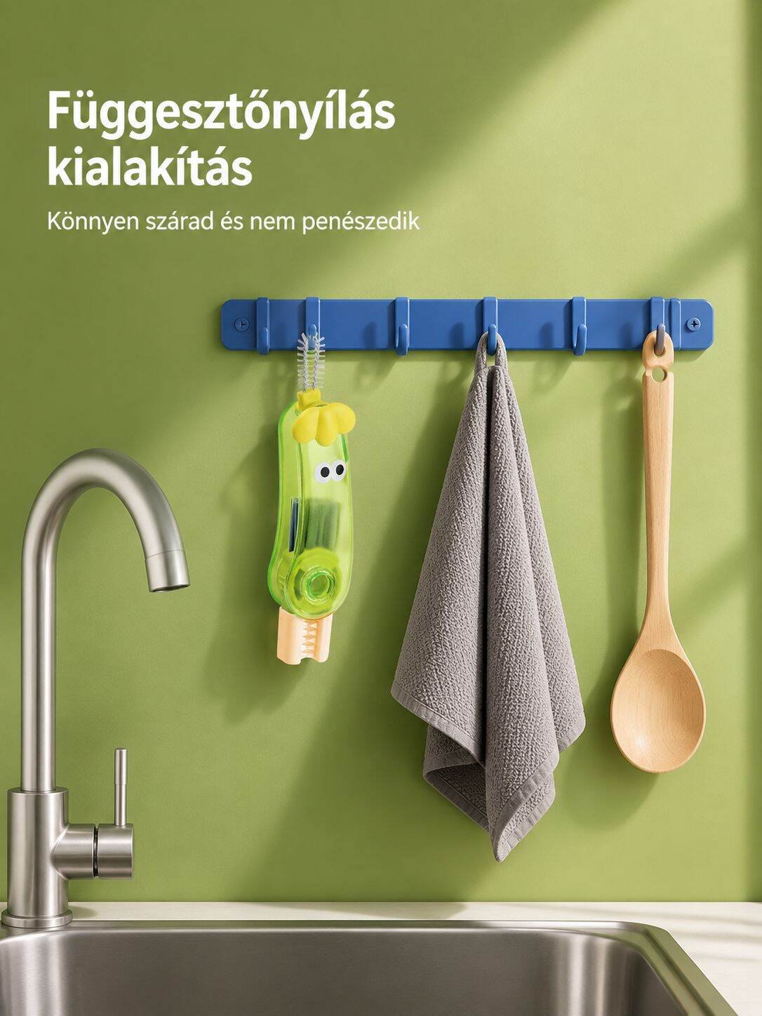 Modern konyhai eszköz pohárfedél funkcióval