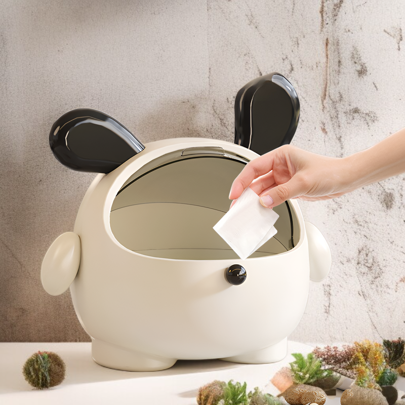 Multifunctional storage box with cover for entrance organization