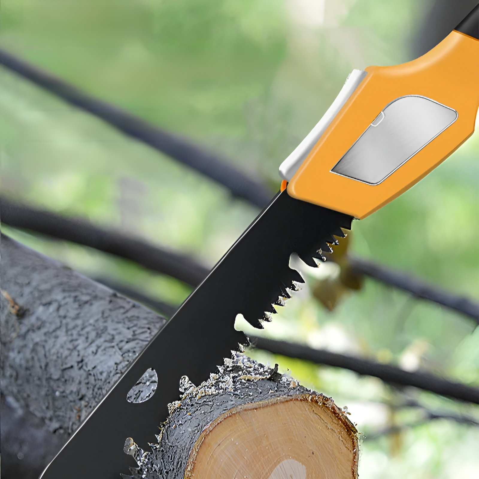 Kleine Hand-Holzsäge, geeignet für Gartenarbeit und Holzschnitt