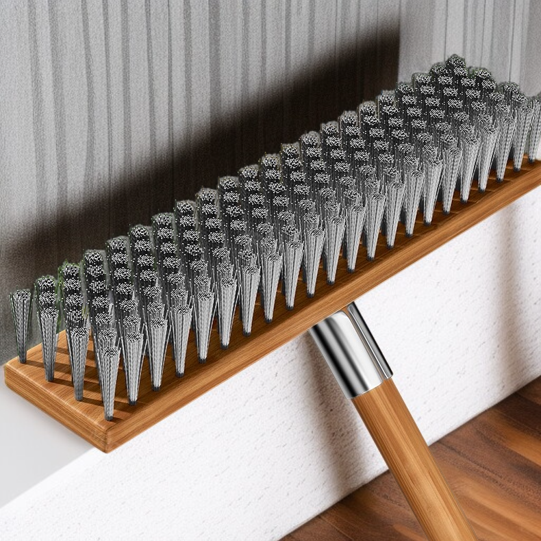 스테인리스 철사 대형 바닥 청소 브러시