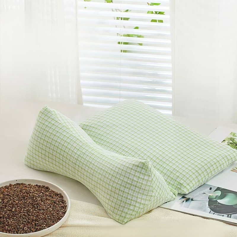 삼각형 분리형 메밀 경추 베개