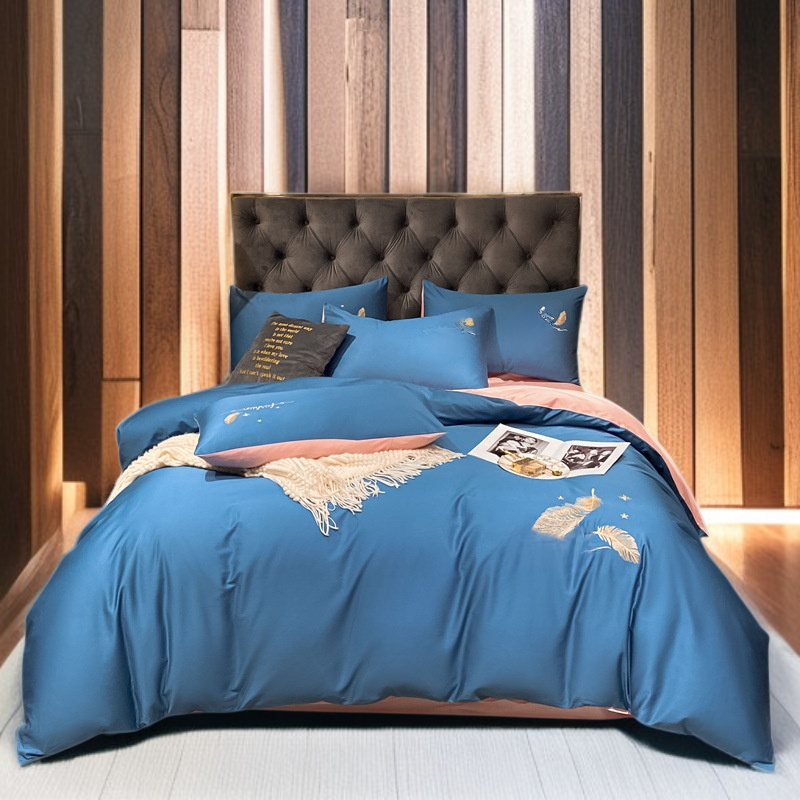 純色簡約床單三件套