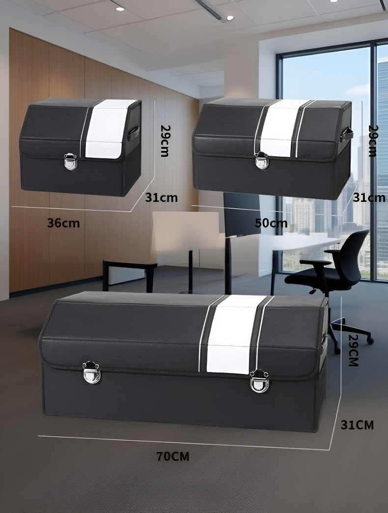 حقيبة تخزين السيارة بسعة كبيرة وقابلية للطي