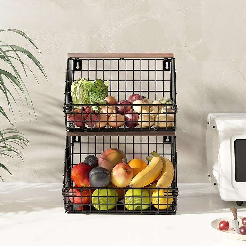 折りたたみ式壁掛け収納ラック