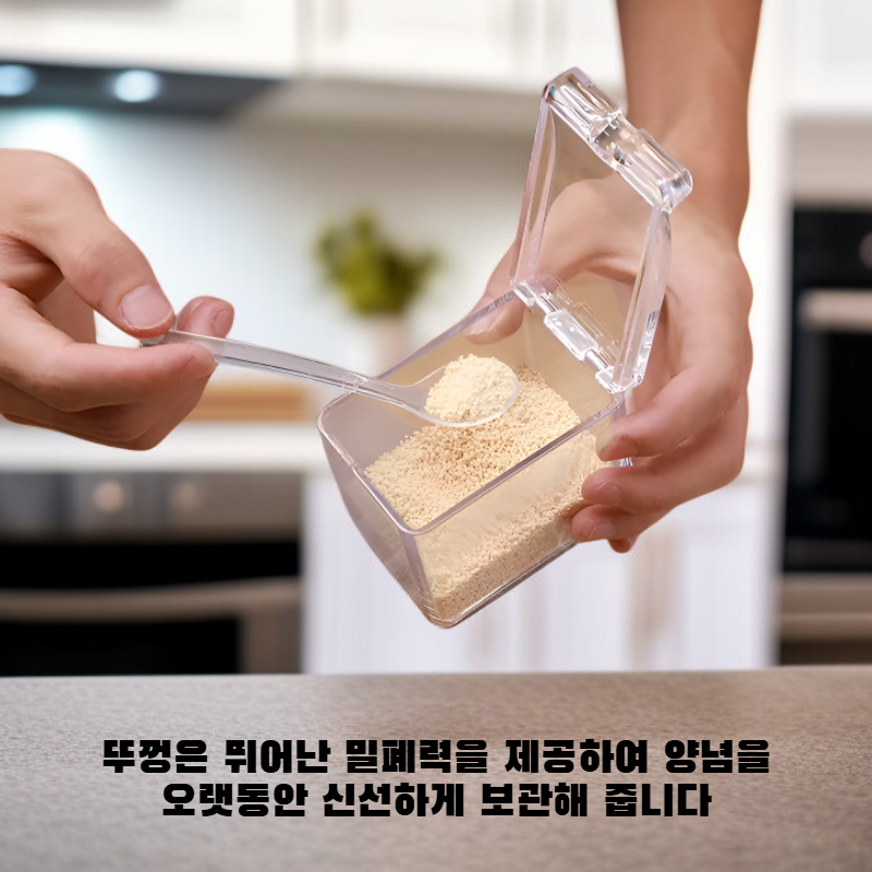 클래식 고투명 조미료 박스