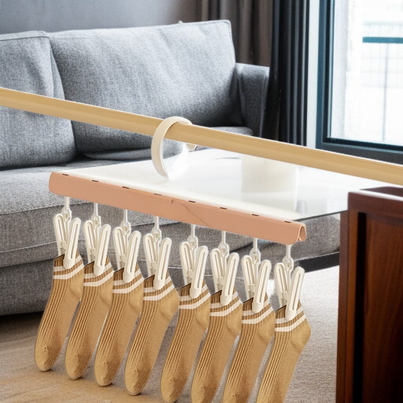 Vielseitiger Wäschehalter – speziell für Unterwäsche und Socken mit Clips