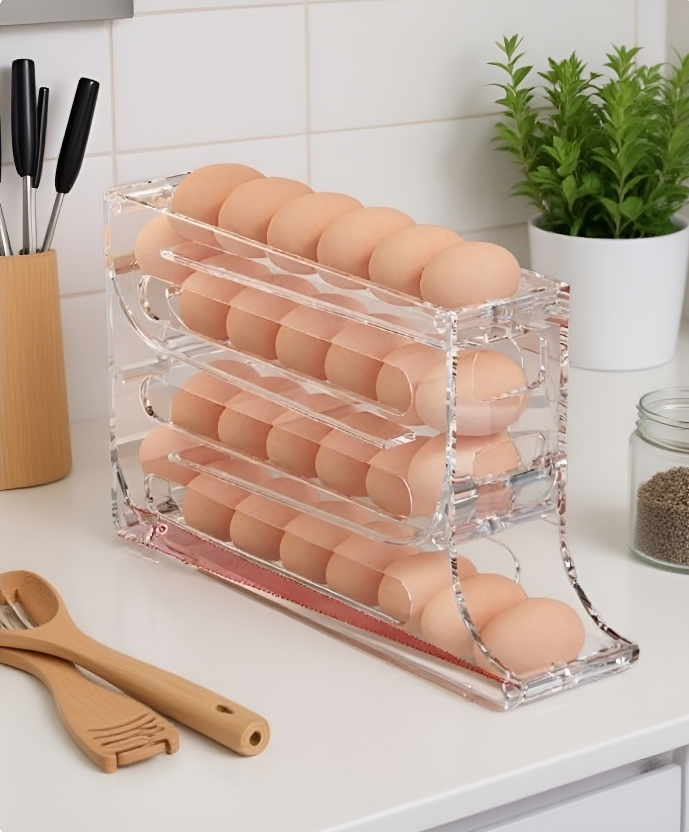 Estante para huevos con diseño moderno