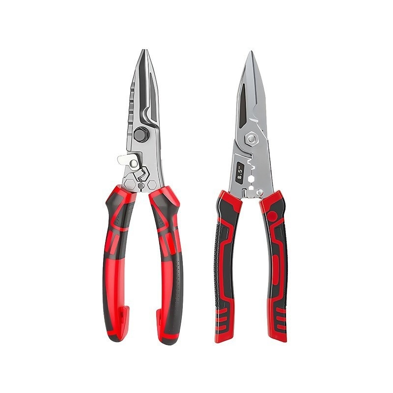 工業級強力合金鋼剪剝線壓線鉗